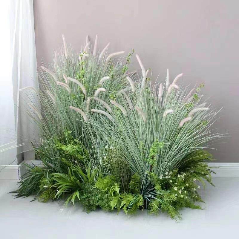 植物软装造景大型仿真芦苇草庭院景绿植观装饰橱窗家居布置套装