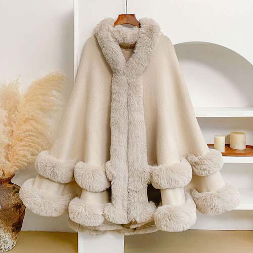 Women'S Fashion Loose Fur Collar, Choice For Women, Stylish