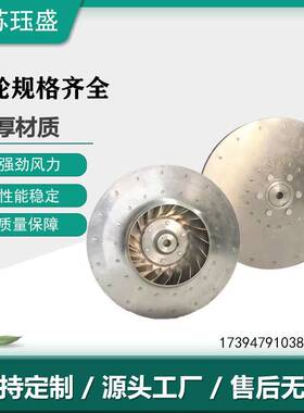 除尘油污铝叶轮烟雾净化处理器离心风机风叶轮铝合金风轮厂家