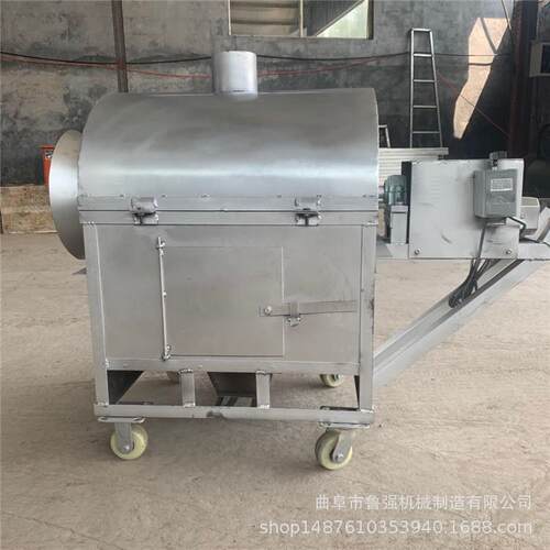 商用栗子炒货机 小型不锈钢花生炒锅 电加热炒瓜子锅体加厚炒锅