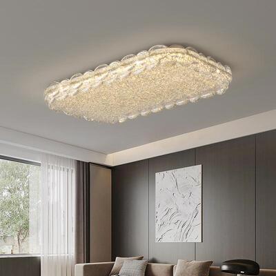 客厅520灯现代简约意式轻奢树脂吸顶灯家创意餐眼用书房卧室厅护