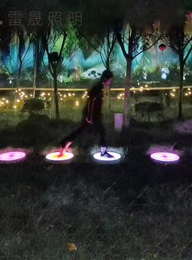 体感跳舞屏沉浸式感应光影屏游戏动感显示屏灯光户外互动装置设备