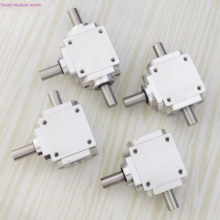 小1:1 t型交叉换向器轴直径10直角变速箱伞形齿减速变速箱旋转