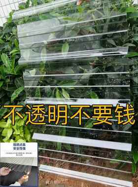 足厚PC透明瓦 防火阳光瓦 不发黄采光板 国标采光瓦 阳光房棚雨棚
