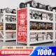 80cm宽货架重型500kg黑黄仓储货架仓库多层置物架加宽布匹货架子