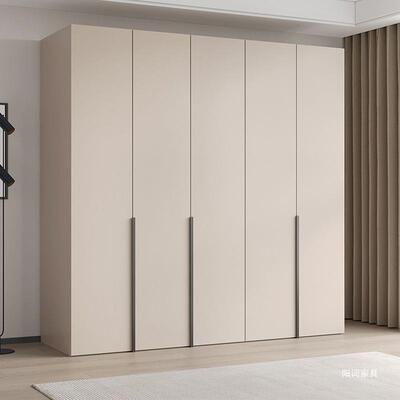 奢LUB实木柜家用租卧室衣出房简约现代对轻开门儿童衣橱小户型简