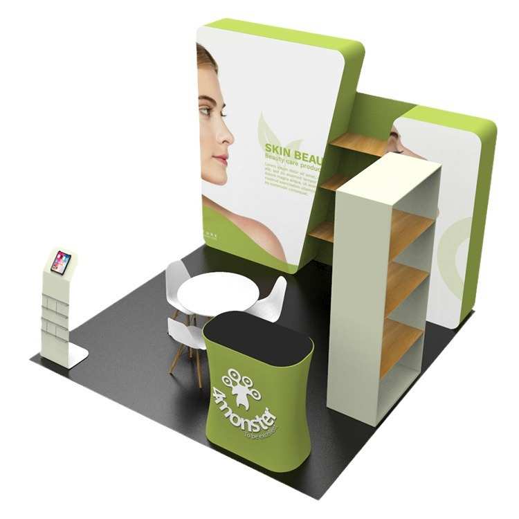 快幕秀展位展示 广告展示位搭建 铝合金展示架