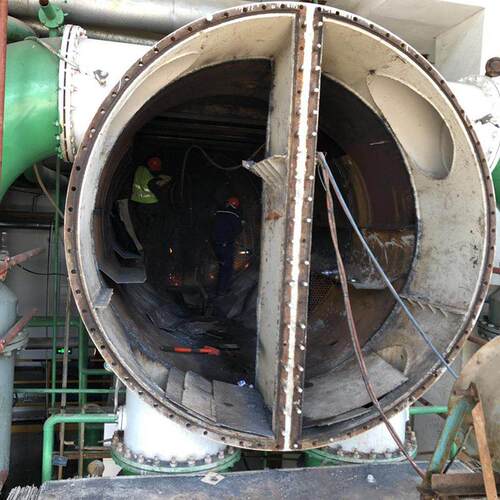 厂供应凝汽器增改造家凝器容凝汽器不锈钢管凝汽器增及汽换管改造
