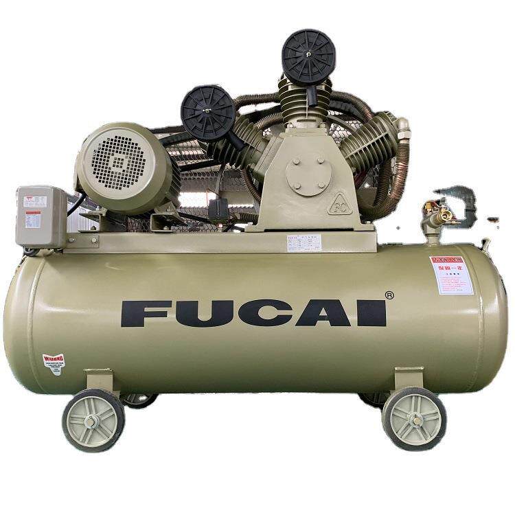 中高压无油活塞式空压机16公斤压力 气泵380V 无油空压机