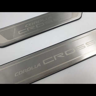 适用2020款Corolla cross迎宾踏板外门槛条汽车用品改装外饰配件