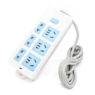 带安全门接线板 大功率电磁炉插座带2.5米线接线插排插线板