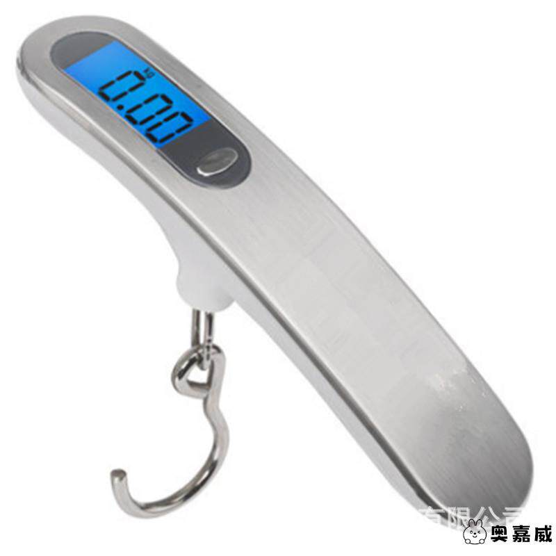 Portable and accurate 50kg luggage weighing device, home travel suitcase, express package, electronic hand-held scale, free shipping thumbnail 4