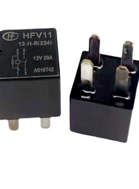 全新原装HFV11 12-H-R 12V 20A 4脚厦门宏发汽车继电器 10282642