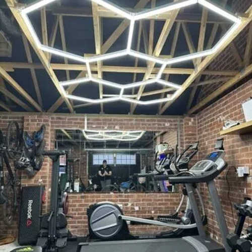 蜂窝灯汽车美容工位灯车库健身房商超理发店洗车房车行专用灯