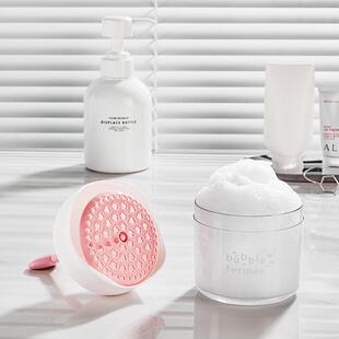Foaming dispenser specifically for facial cleanser, shampoo,