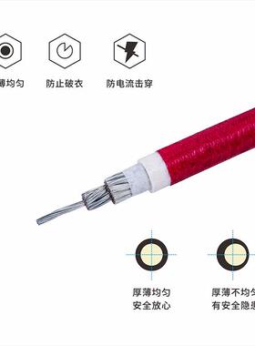 GBB 2.5平方 高温线 耐高温 防火线 玻纤编织线100米 量大优