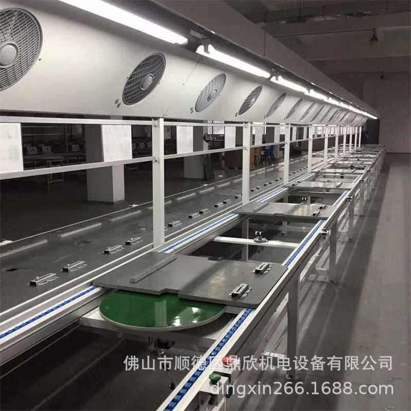 智能家电装配流水线电器组装生产线双层自动循环倍速链输送机厂家