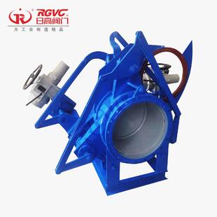 厂家供应F943X 电动盲板阀现货 2.5C大口径电液动推杆眼镜阀