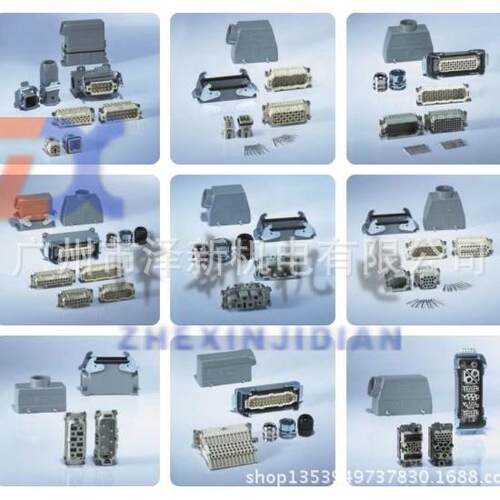 重载连接器矩形HE-010-MHE-010-FH10B-TG-ROH10B-AD-LB