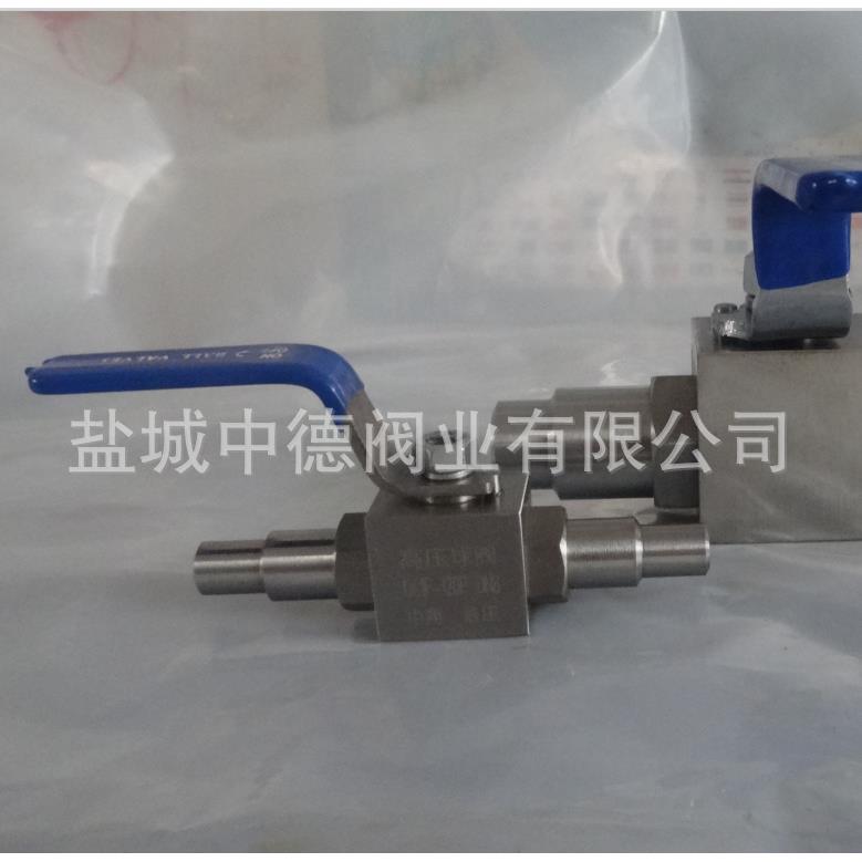 手动对焊高压球阀Q61N-20P一体式高压球阀.气体液体阀门