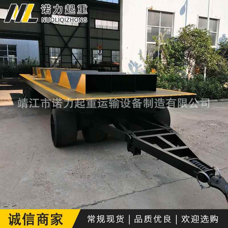钢厂用转运平板车工厂物流货物转运车60吨重型牵引平板拖车