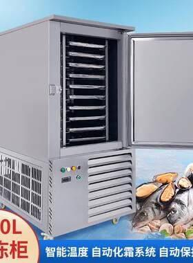 e潮汕手打肉丸店-80度低温冷柜肉丸速冻柜鲜肉丸子冷冻机保鲜柜