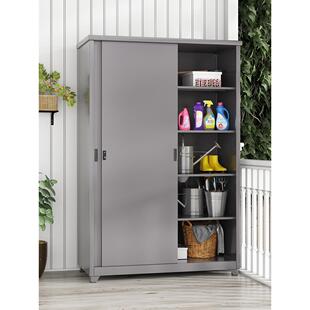 菲利特阳台储物柜户外庭院防雨防晒杂物收纳柜露营钓鱼装备存放柜