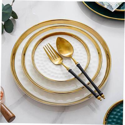 10 "Phnom Penh Cold Plate Ceramic Western Dessert F