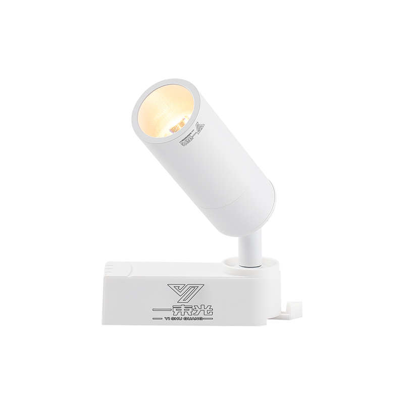 一束光聚光射灯小角度三线轨道灯明装客厅茶室艺术饰品博物馆氛围