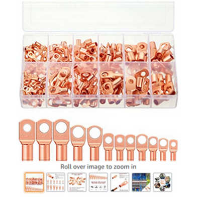 盒装窥接线端子铜170pcs系列sc端子铜鼻子片环形 接线口