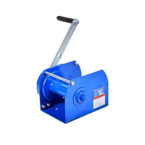 重型绞盘手摇绞盘自锁式手动绞盘带刹车0.5T/1T/2T/3吨/4吨绞盘