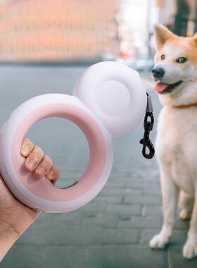 宠物自动牵引绳带灯垃圾袋 可伸缩防滑遛狗绳 热卖狗狗便携牵引