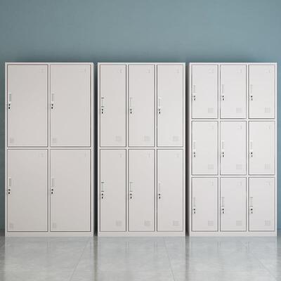 门衣柜铁柜带GYG单锁员工柜私更人物品储物柜钢制办皮公室单人小