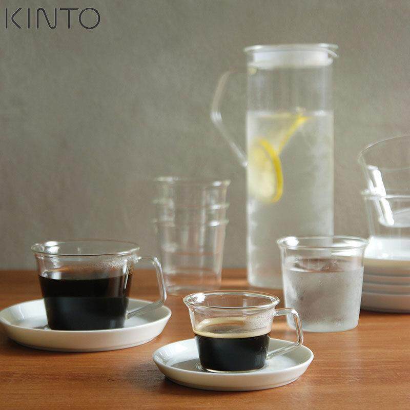 日本KINTO CAST 耐热玻璃咖啡杯水杯茶杯 啤酒牛奶饮料啤酒杯茶壶