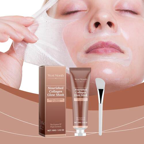 WEST MONTH Collagen Peel-Off Mask - Hydrating, Moisturizing,