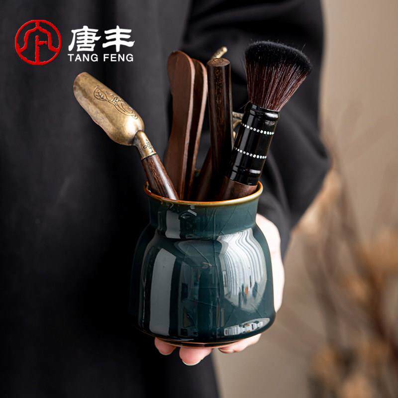 唐丰高端哥窑西施壶茶具套装家用轻奢功夫泡茶壶干泡茶盘2025新款