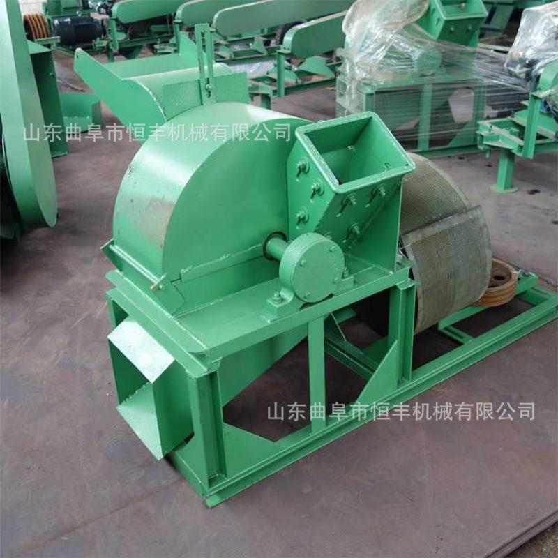 粗木圆木密度板木屑粉碎机 电启动柴油机木材锯末机 硬杂木粉碎机