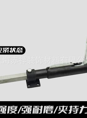 推拉式快速夹具30519-100MM长 锁扣夹工装夹具夹钳机械夹具夹钳
