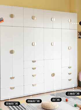 J信工20026新款儿童室衣柜小50cmHCH卧家用宝宝衣橱钢制简约抽屉