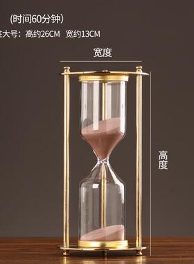 高档意北欧创金沙漏属轻豪华欧式装饰办公书架书室房电视柜酒柜软