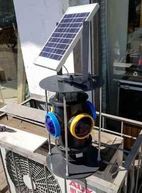 太能铁路信阳灯轨道岔黄号蓝脱轨指142164示灯电动钢信号警示灯