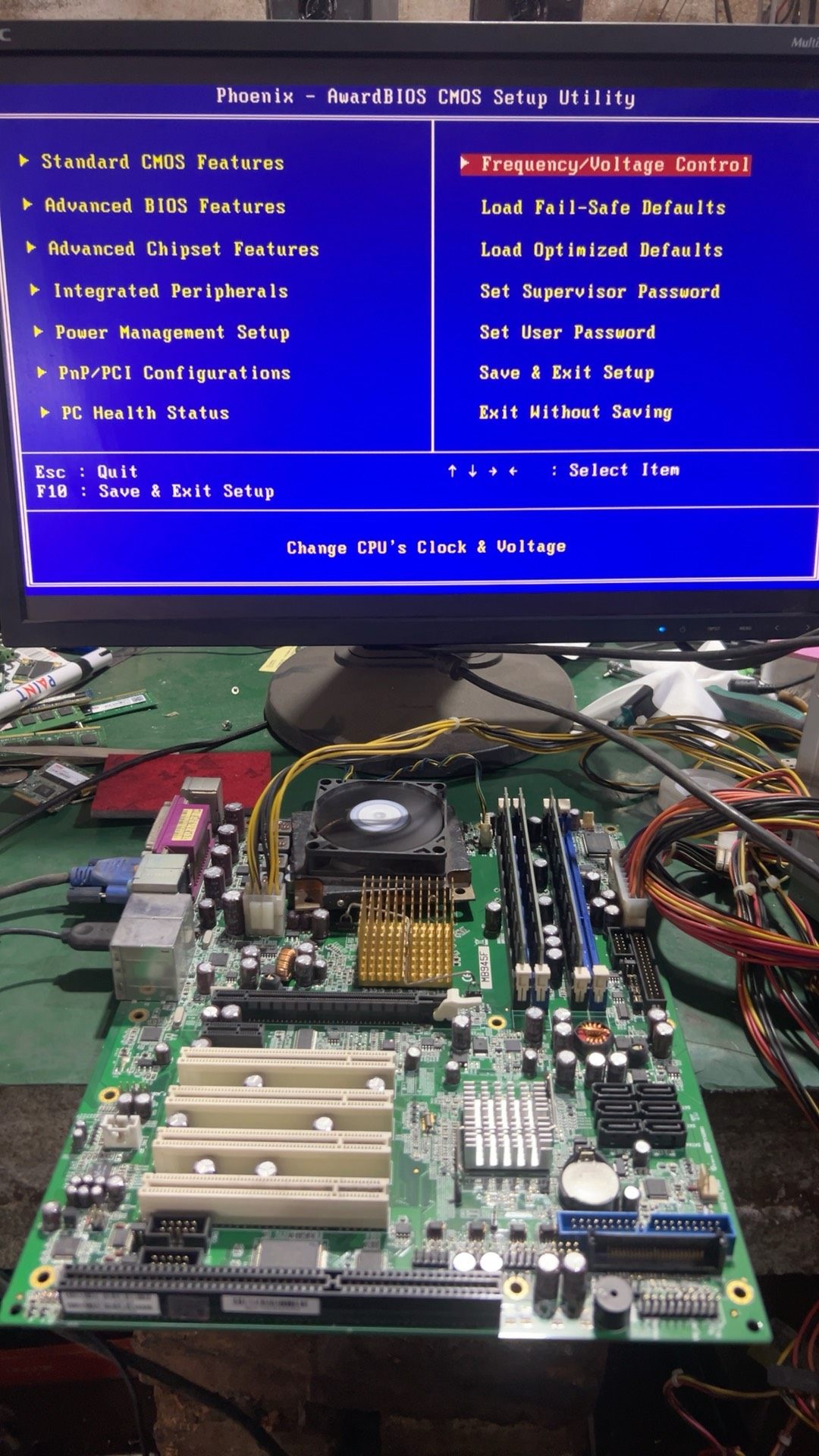 广积MB945F 工控设备主板 成色看图 功能正常 无挡板