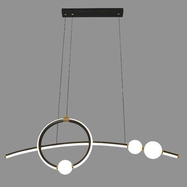 北欧意式极简一字长条设计餐厅吊灯高端吧台设计师创意办公室吊灯