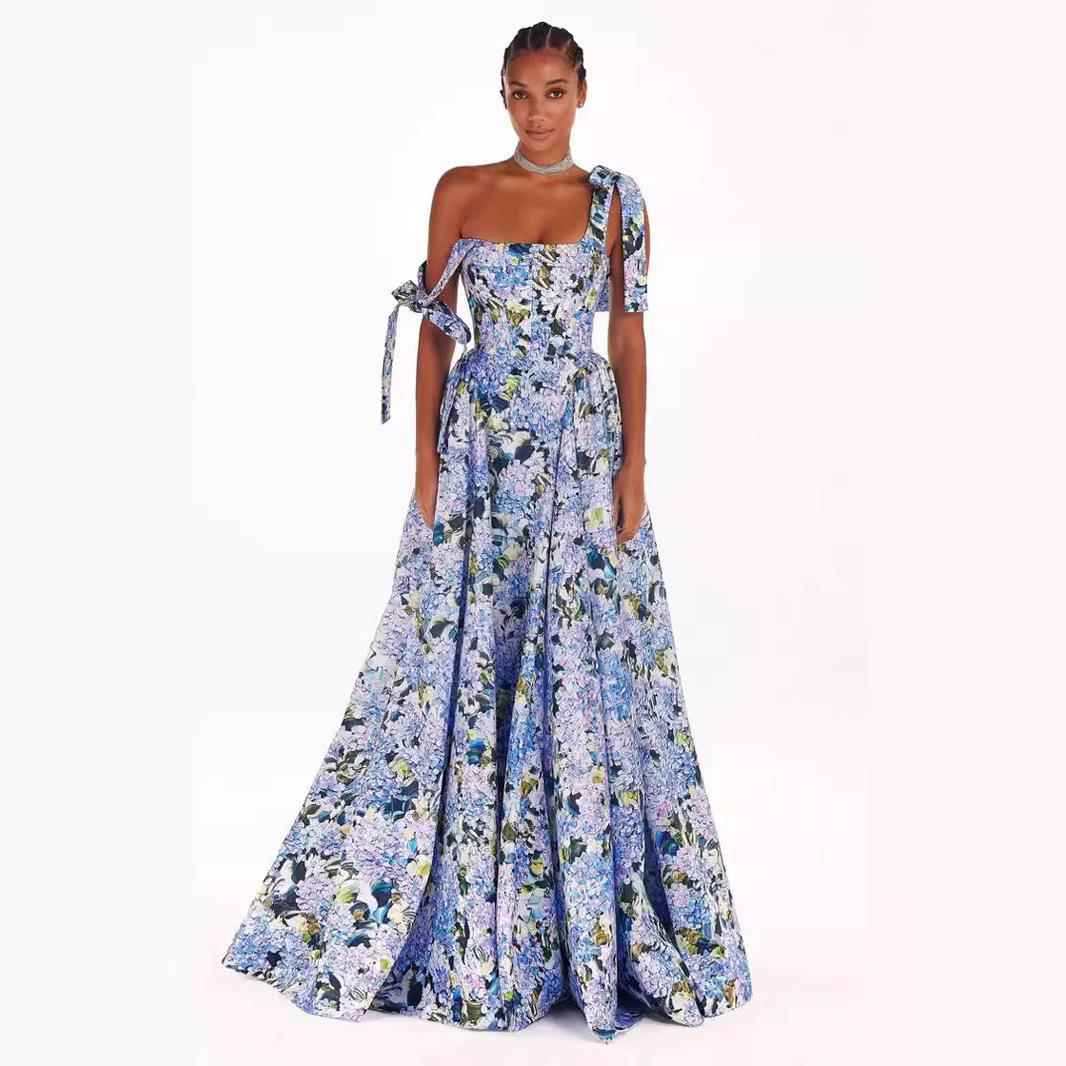 dress evening temperament long fairy tailoring