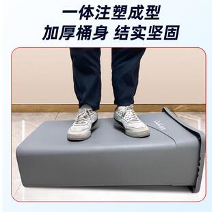 白L云B-0B-036C36C垃长方形窄高缝隙桶物业大号80圾免手动加厚带