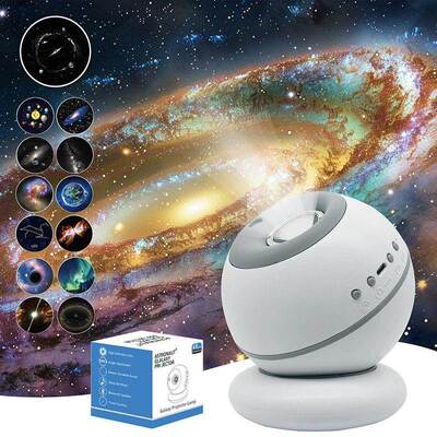 新品调焦款动态流星星空灯卧室房间氛围灯生日礼物投影星空灯