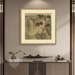 仿古 宋画小品南宋马远景挂图古PSR代雪山水画国画名画复品制中式