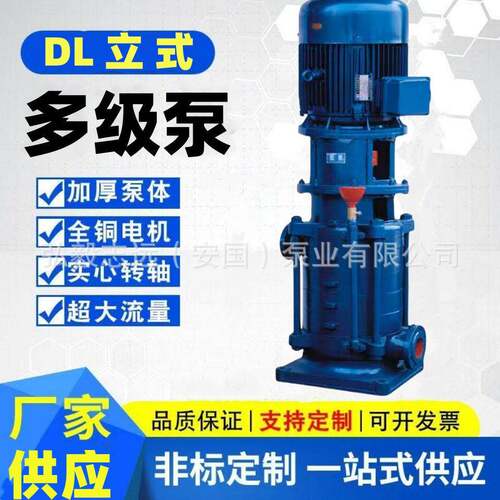 立式多级离心泵80DL50层压泵100DL锅炉补水循环离心泵
