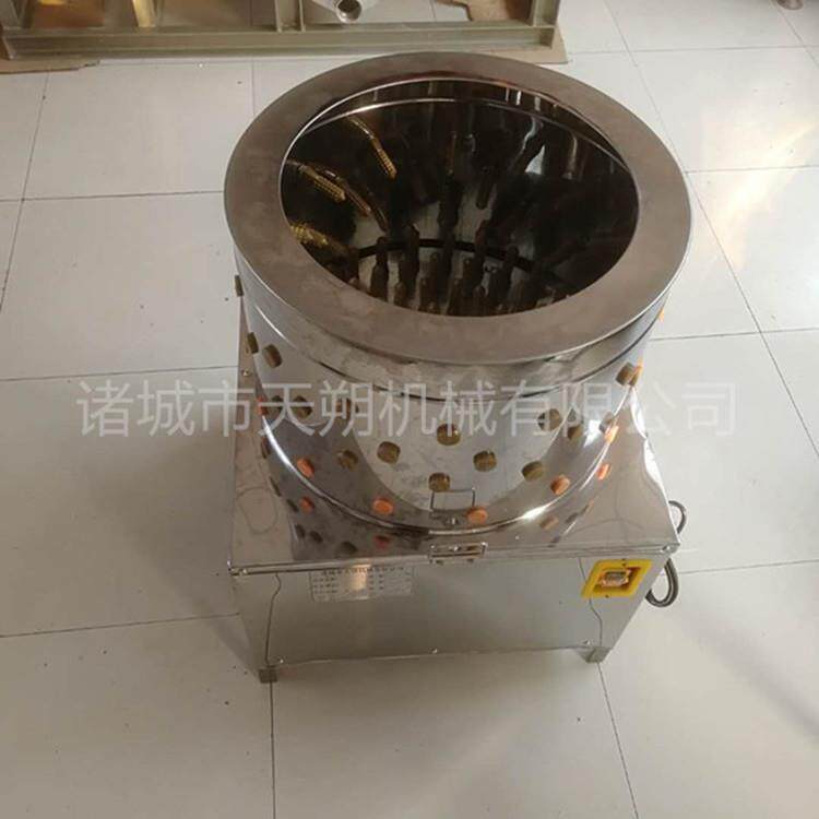 筒式脱毛机小型电动圆筒打毛机鸡鸭鹅自动拔毛机器中小型脱羽机
