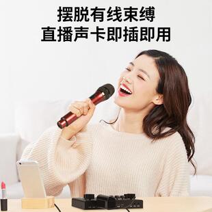 专业无线话筒万能通用麦克风U段一拖二舞台演出K歌卡拉OK家用唱歌